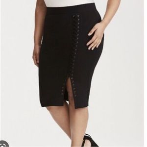 Torrid laced up skirt. Size 1